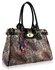 LS4013 - Brown Animal Print Tote Fashion Bag