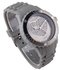 LSW006-Womens Grey Diamante Heart Watch