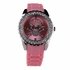 LSW004- Women's Pink Skull Diamante Watch