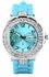 LSW001-Teal Womens Diamante Watch