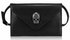 LSE00180- Black Skull Clutch purse