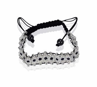 LSB0060- Navy Crystal Bracelet