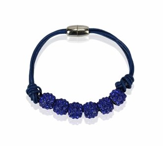 LSB0058- Blue Crystal Bracelet