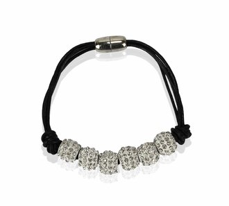 LSB0058- White Crystal Bracelet