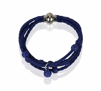 LSB0057- Blue Crystal Bracelet