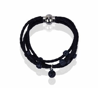 LSB0057- Navy Crystal Bracelet