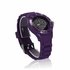 LSW006- Womens Purple Diamante Heart Watch