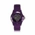 LSW006- Womens Purple Diamante Heart Watch