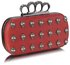 LSE00203- Wholesale & B2B Red Knuckle Rings Clutch Purse Supplier & Manufacturer