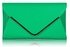 LSE00166 -  Emerald  Large Flap Clutch purse