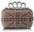 LSE00211 - Wholesale & B2B Nude Women's Knuckle Rings Evening Bag Supplier & Manufacturer