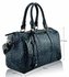 LS7008B - Wholesale & B2B Emerald Patent Animal Print Bowling Handbag Supplier & Manufacturer