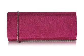 LSE00247 - Fuchsia Clutch Bag