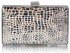 LSE0032 - Ivory Crystal Encrusted Clutch Bag