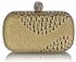 LSE0039 - Wholesale & B2B Gold Studded Clutch Bag Supplier & Manufacturer