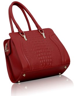 red croc mini bag