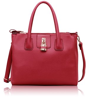 Wholesale Pink Three Zipper Grab Bag