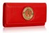 LSP1039 - Red Purse/Wallet with Metal Decoration