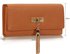 LSP1044 - Tan Tassel Detail Purse/Wallet