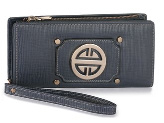 LSP1053 - Navy Purse/Wallet with Metal Decoration