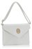 AG00220A -  White Large Flap Crossbody Bags