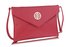 AG00220A -  Red Large Flap Crossbody Bags