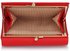 LSP1066 - Red Purse/Wallet with Metal Decoration