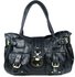 LS9630 - Navy Buckle Detail Handbag With Metal Accessories